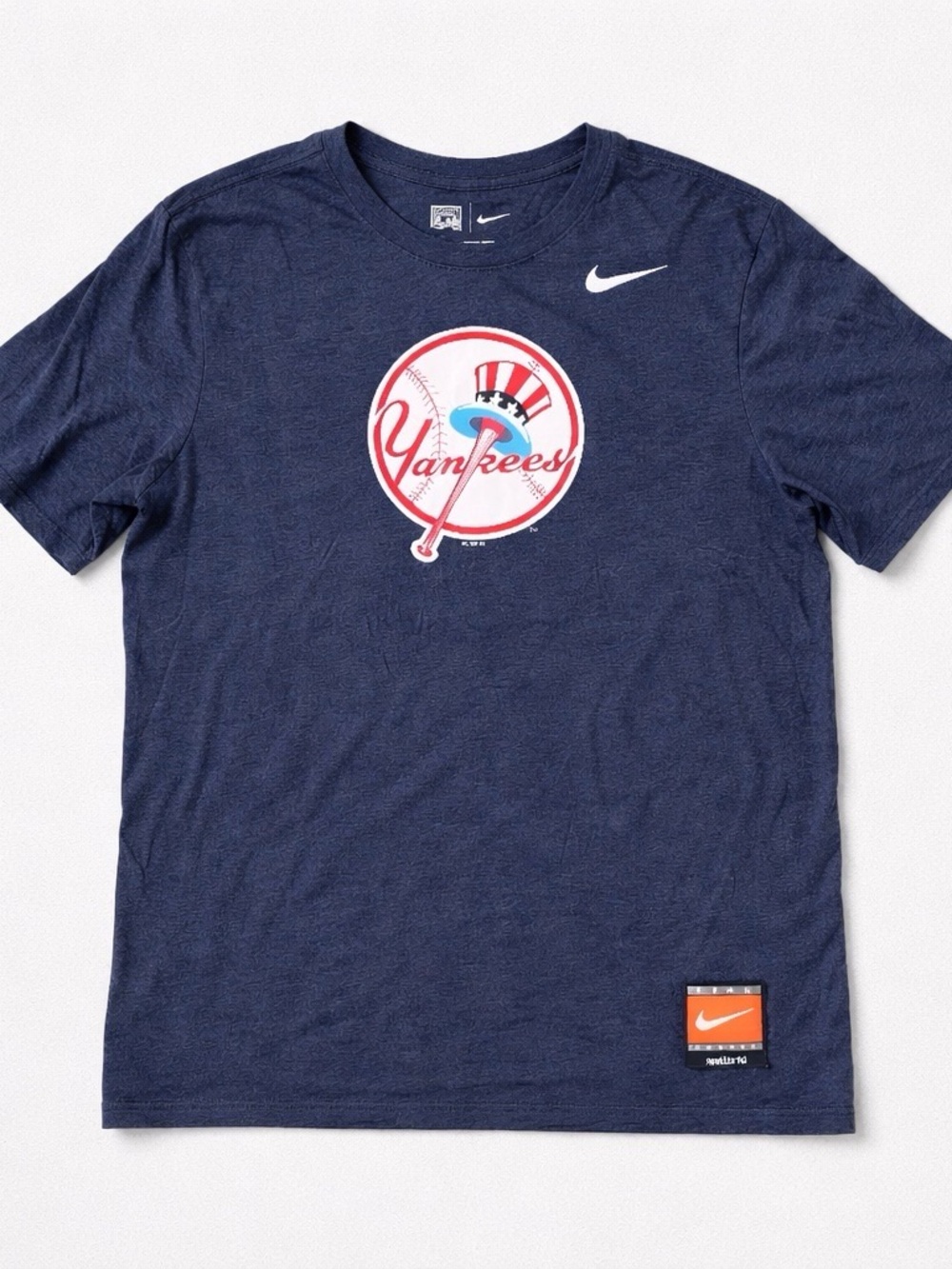 Nike Yankees Cooperstown Tee ⚾ Men’s M Navy Blue – Uncle Sam Bat Logo